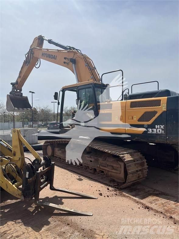Hyundai HX330L Rupsgraafmachines