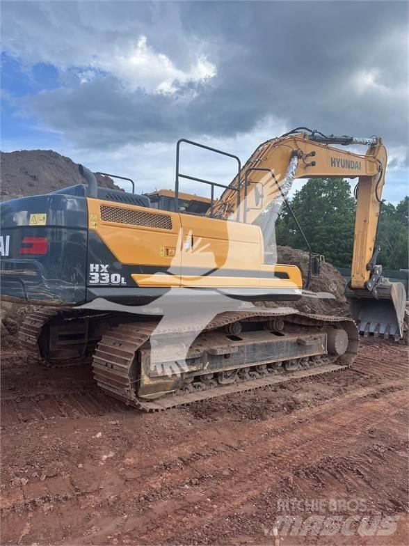 Hyundai HX330L Rupsgraafmachines