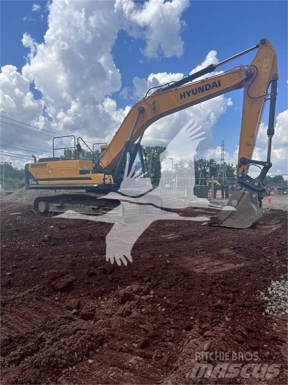 Hyundai HX330L Rupsgraafmachines