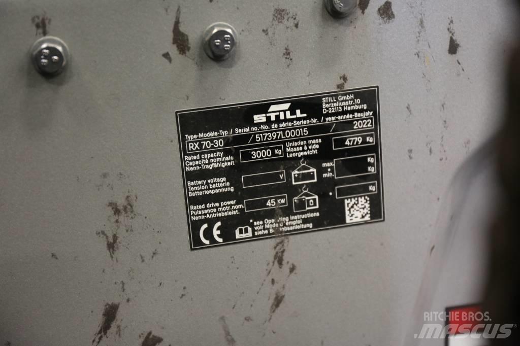 Still RX70-30 Diesel heftrucks