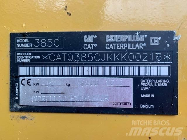 CAT 385 C L  385CL Rupsgraafmachines