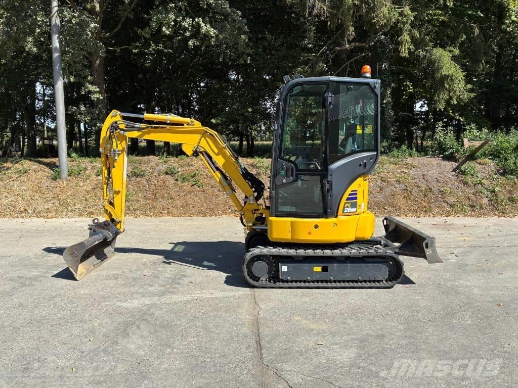 Komatsu PC26MR-5 Minigraafmachines < 7t