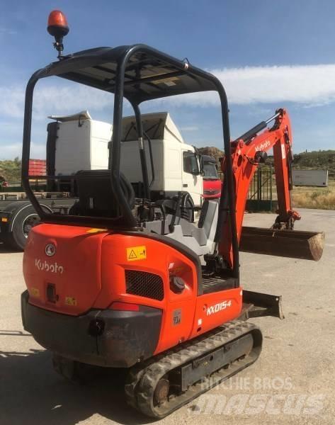 Kubota KX 015-4 Minigraafmachines < 7t