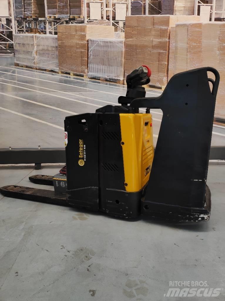 Yale MP20X FBW Meerij pallettruck met platform