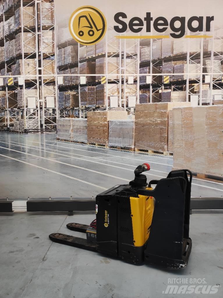 Yale MP20X FBW Meerij pallettruck met platform