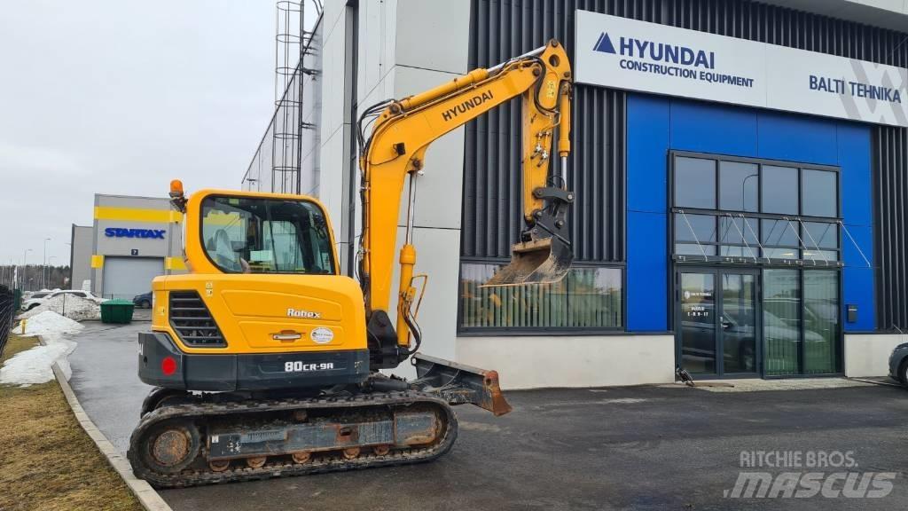 Hyundai R80CR-9A Midigraafmachines 7t - 12t
