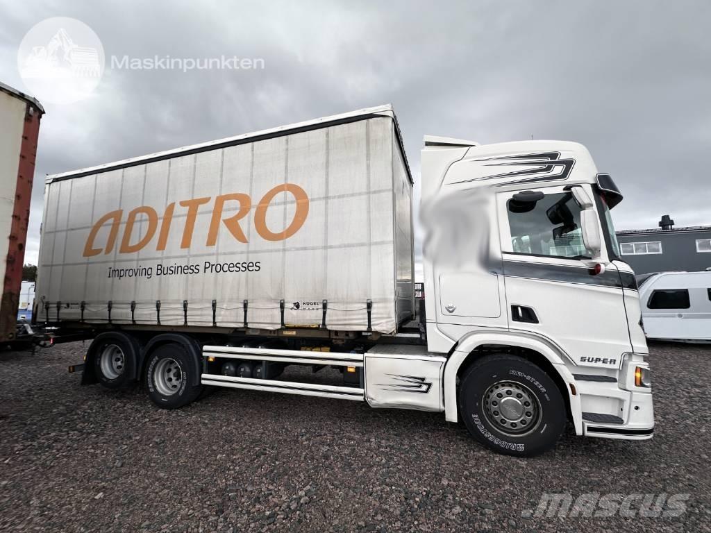 Scania R 580 Containerchassis