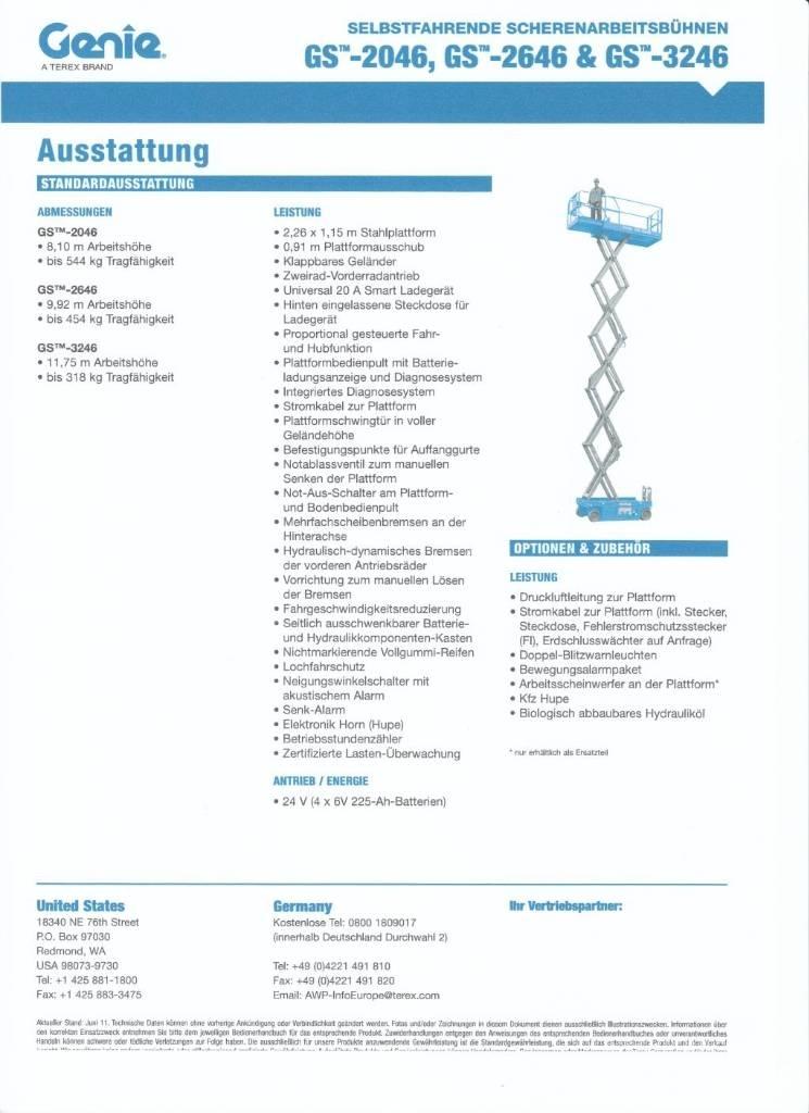 Genie GS 2646 Schaarhoogwerkers