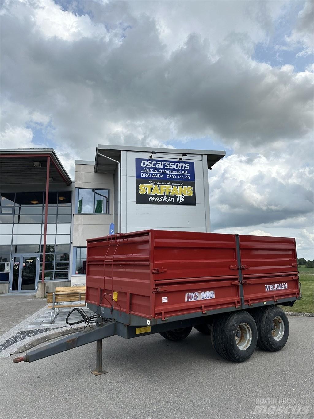 Weckman WS100 Graantransportwagen