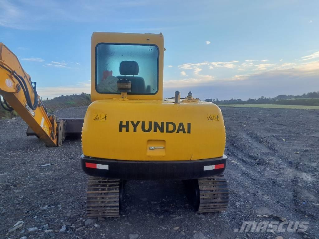 Hyundai R55-7 Rupsgraafmachines