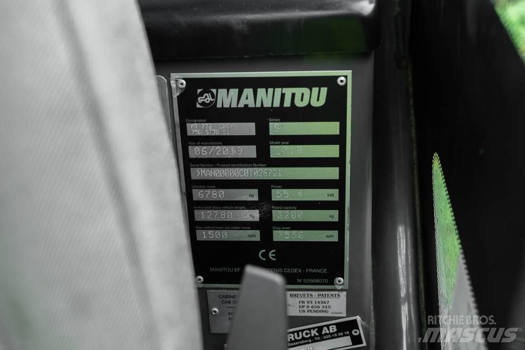 Manitou MT 732 Verreikers
