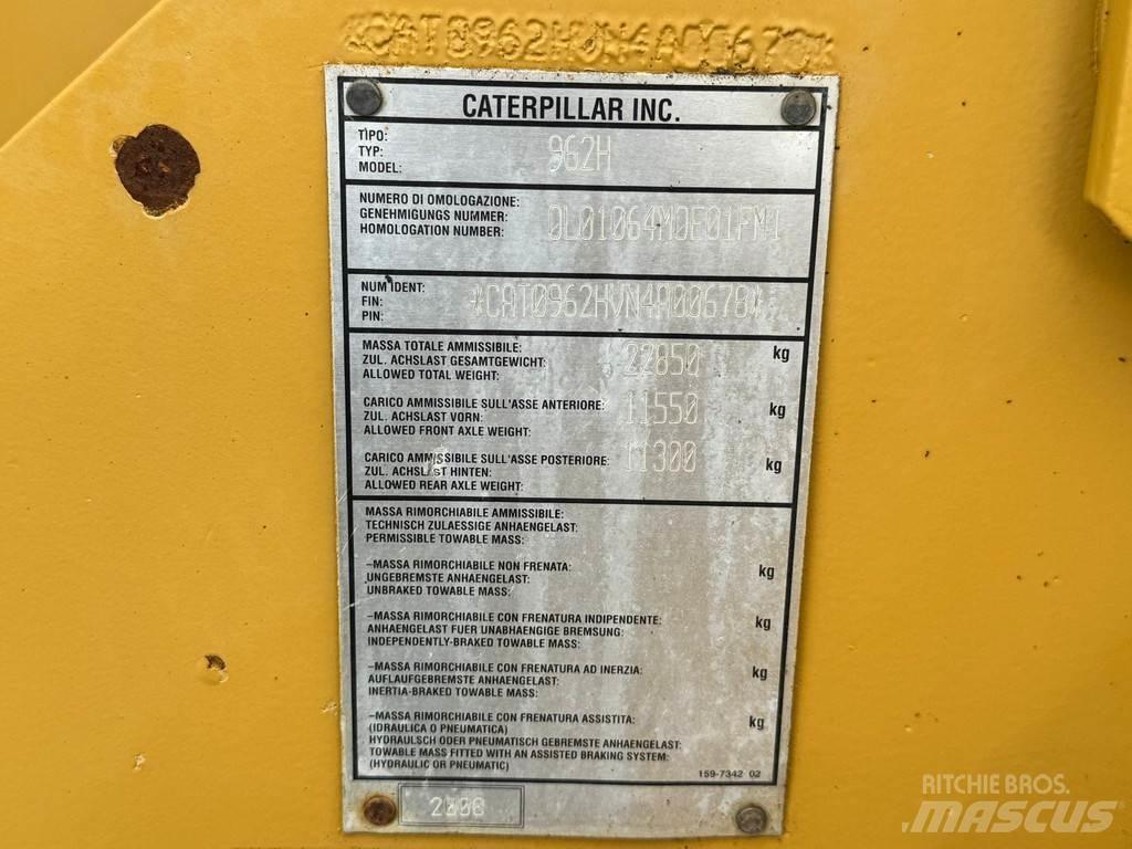 CAT 962H Wielladers