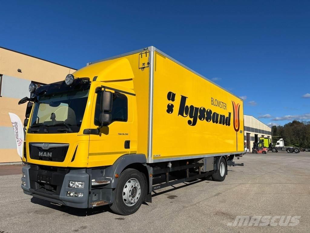 MAN TGM 18.290 Bakwagens met gesloten opbouw