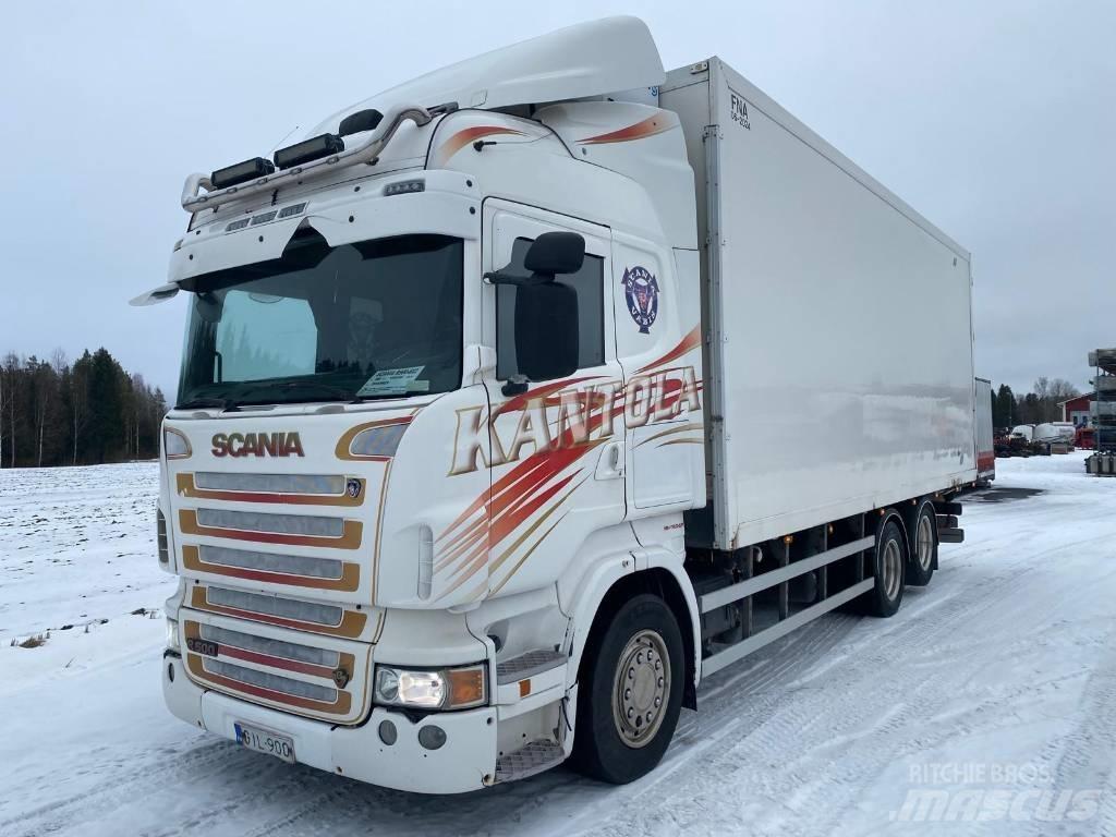 Scania R 500 Bakwagens met gesloten opbouw