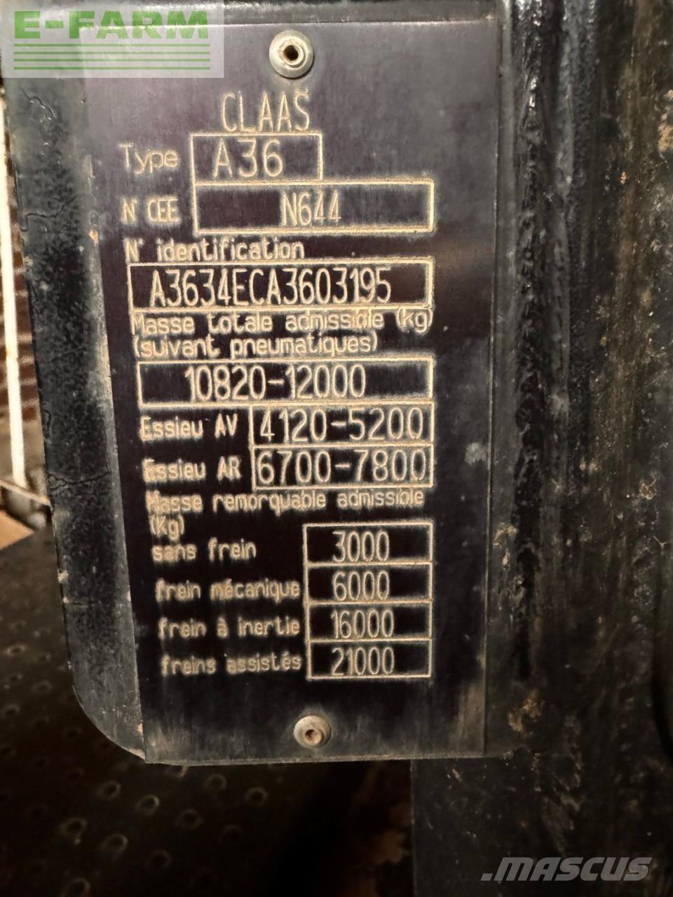 CLAAS ARION 650 Tractoren