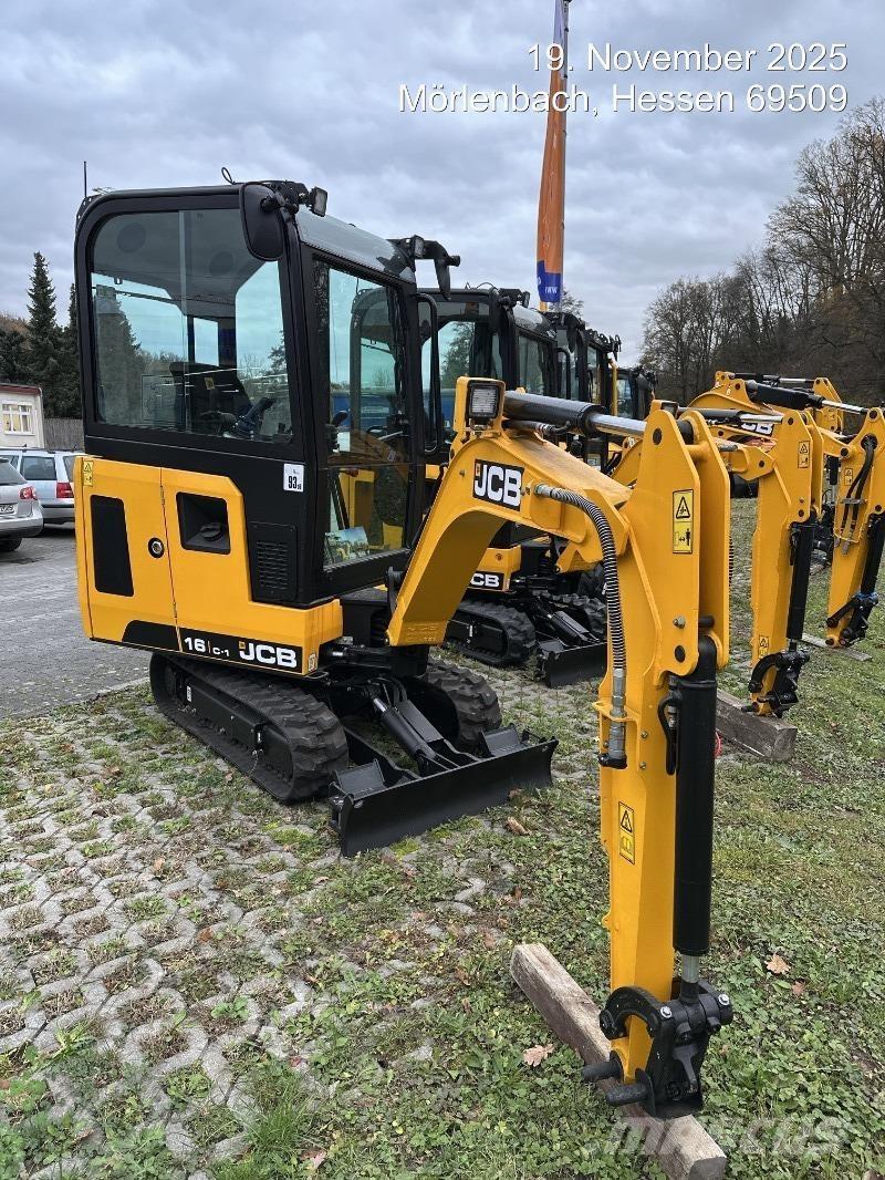 JCB 16C-1 Minigraafmachines < 7t