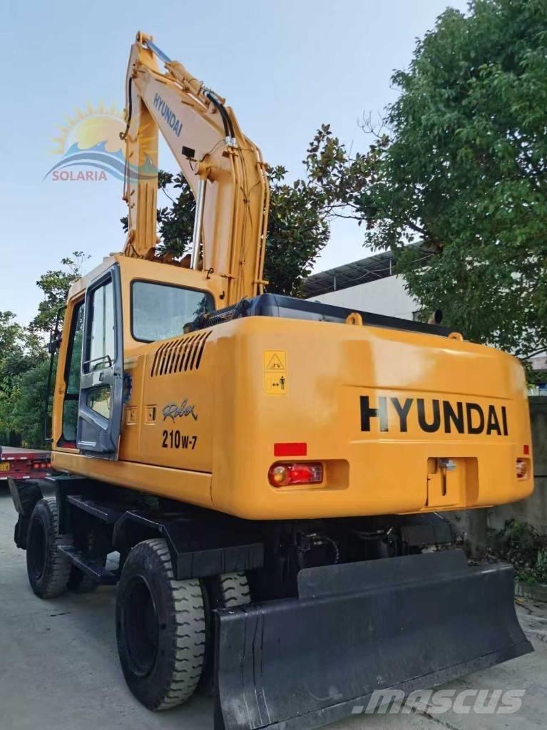 Hyundai R210w-7 Wielgraafmachines