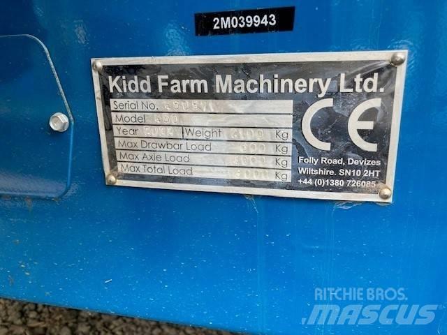  KIDD 450T Balenhakselaars, -snijders en -afwikkelaars