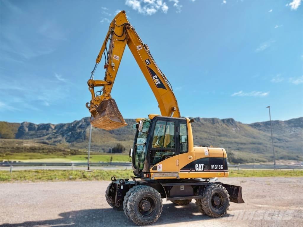 CAT M 313 C Wielgraafmachines