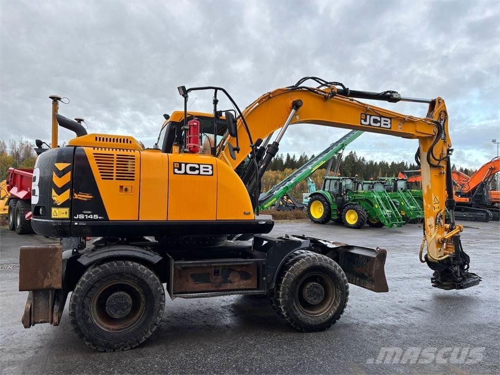 JCB JS145W T4i Wielgraafmachines