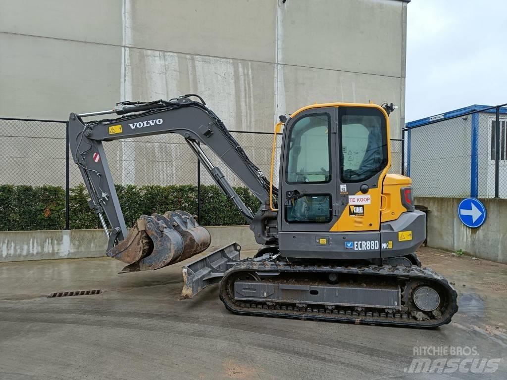 Volvo ECR 88 D Wielgraafmachines