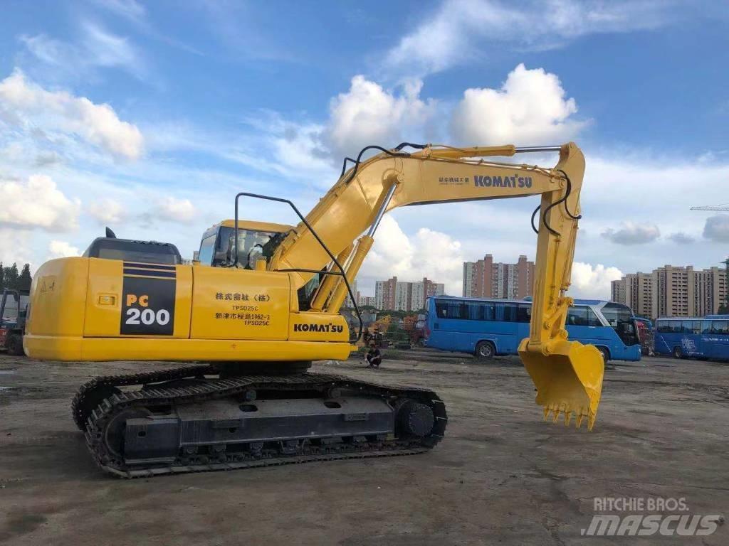 Komatsu PC 200-7 Rupsgraafmachines