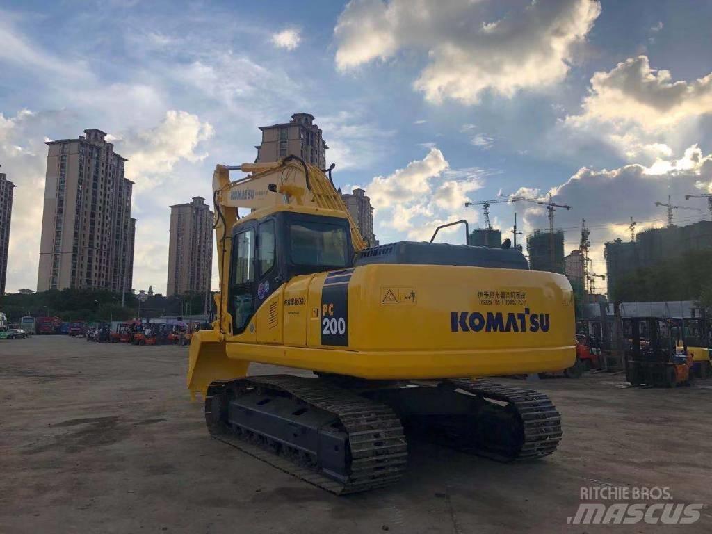Komatsu PC 200-7 Rupsgraafmachines
