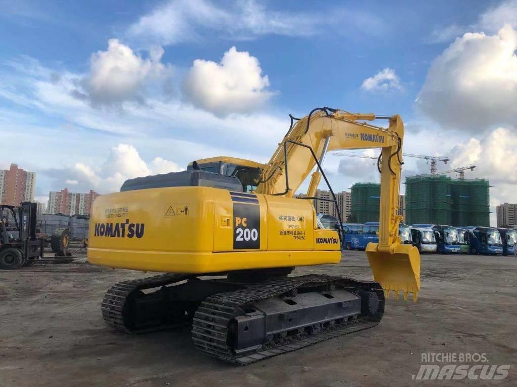 Komatsu PC 200-7 Rupsgraafmachines