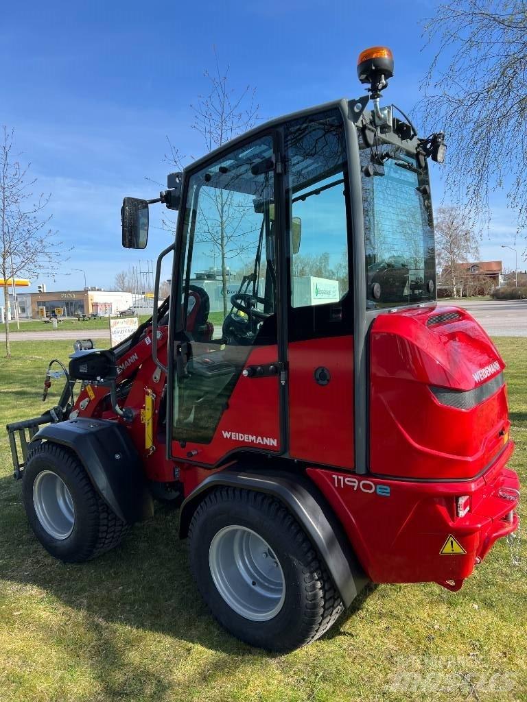 Weidemann 1190e CAB Knik- en schrankladers