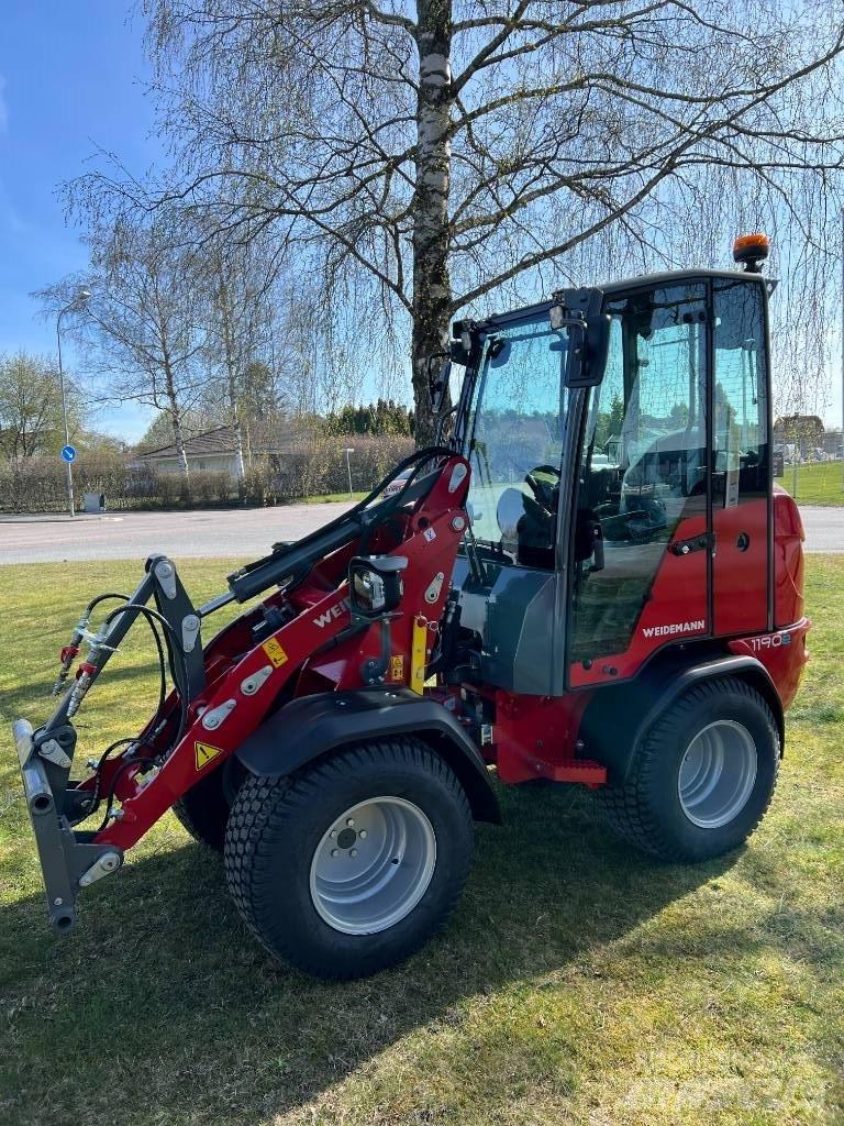 Weidemann 1190e CAB Knik- en schrankladers