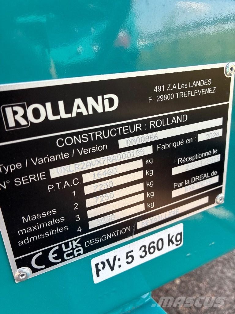 Rolland RV 852 Overige aanhangers