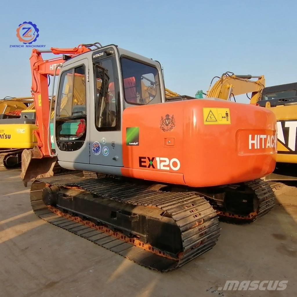 Hitachi EX 120 Rupsgraafmachines
