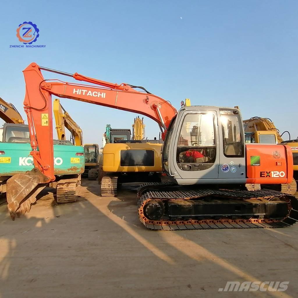 Hitachi EX 120 Rupsgraafmachines