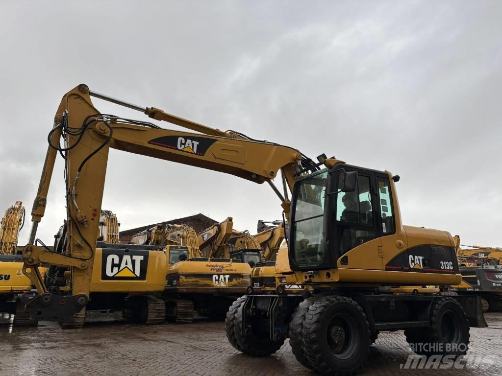 CAT M 313 C Wielgraafmachines