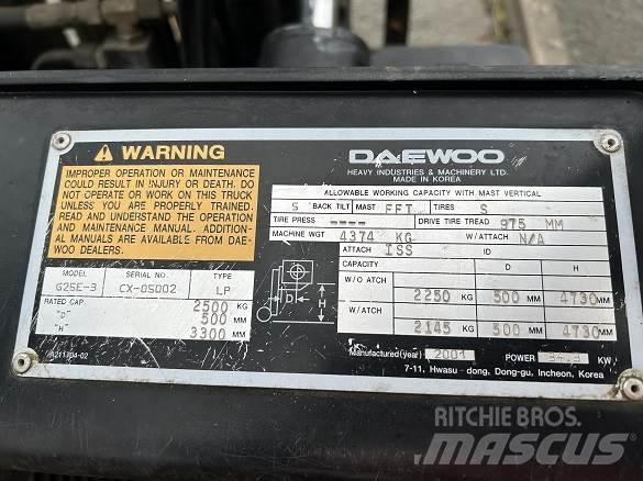 Daewoo G25E-3 Bouw - Overige