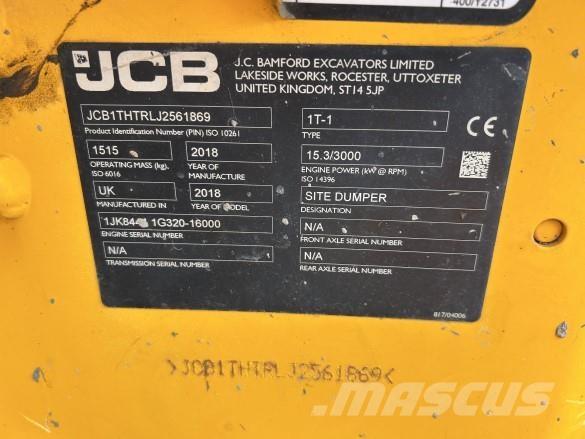 JCB DUMPER 1T-1 Mini Dumpers