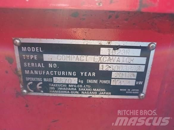 Takeuchi TB23R Bouw - Overige