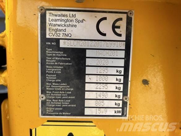 Thwaites MACH 201 Mini Dumpers