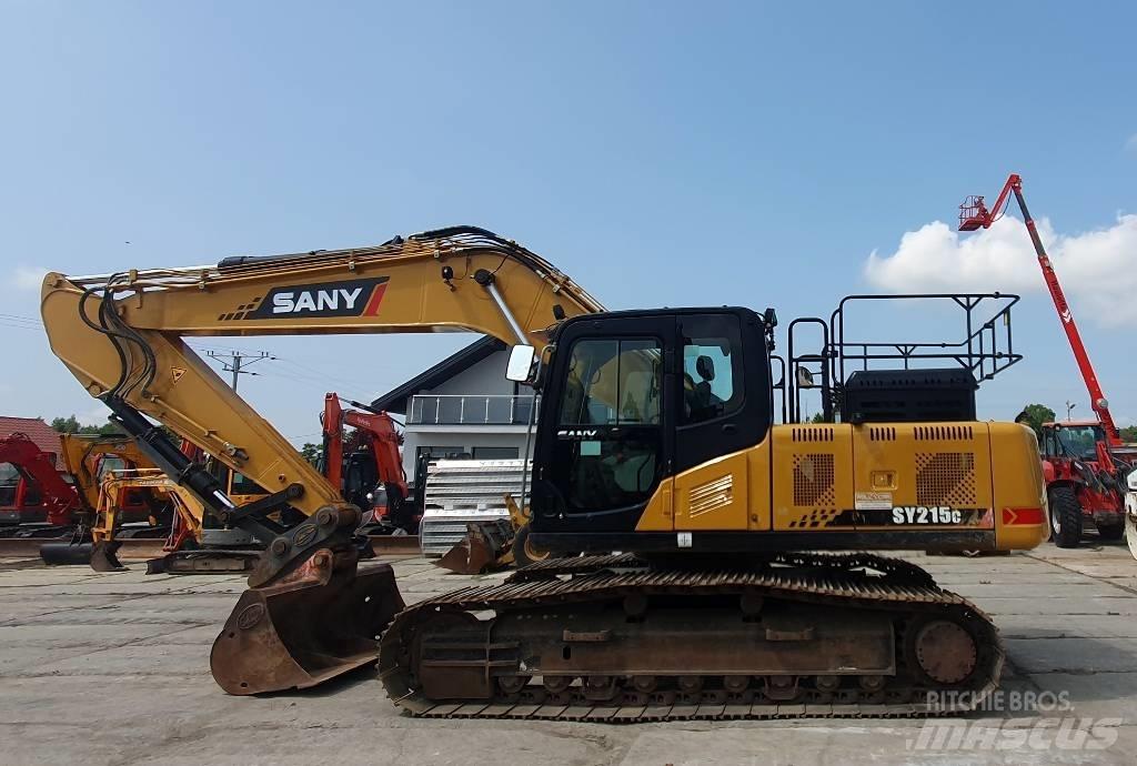 Sany SY 215 C Rupsgraafmachines