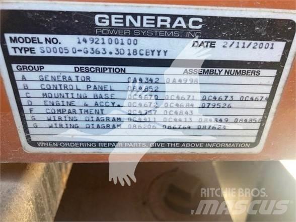 Generac SD050 Gas generatoren