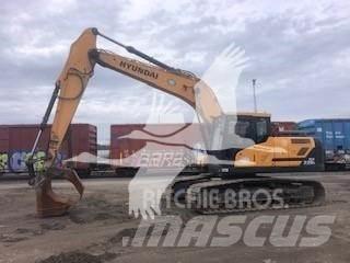 Hyundai HX220L Rupsgraafmachines