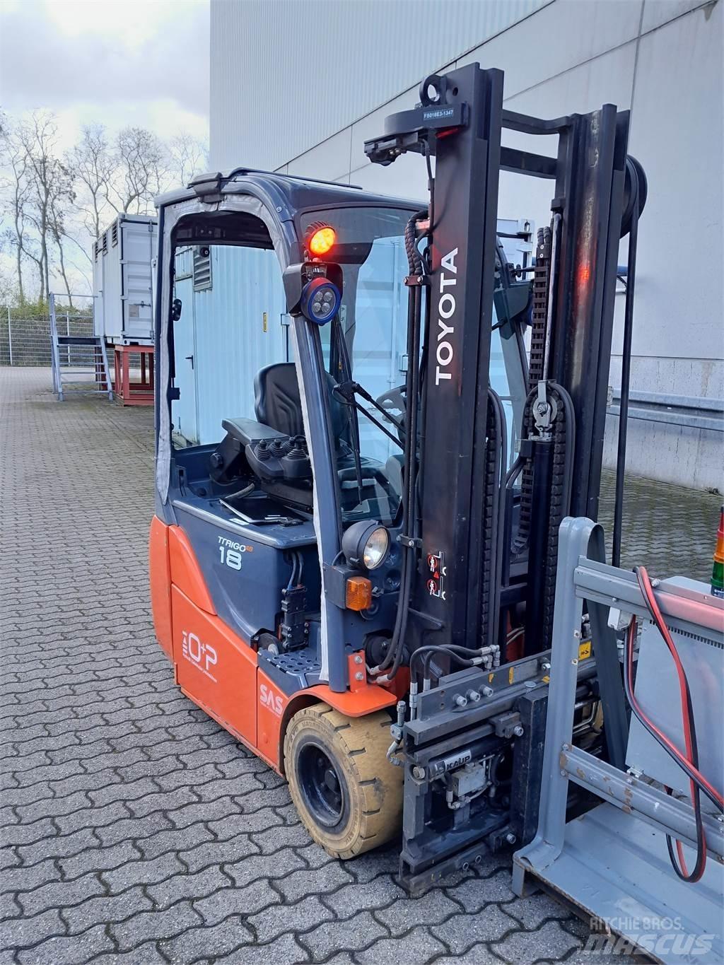 Toyota 8FBEKT18 Elektrische heftrucks