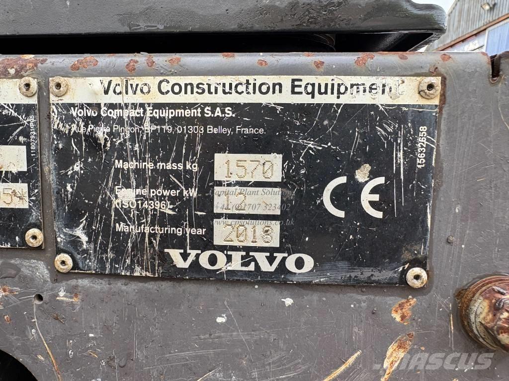 Volvo EC 15 D Minigraafmachines < 7t