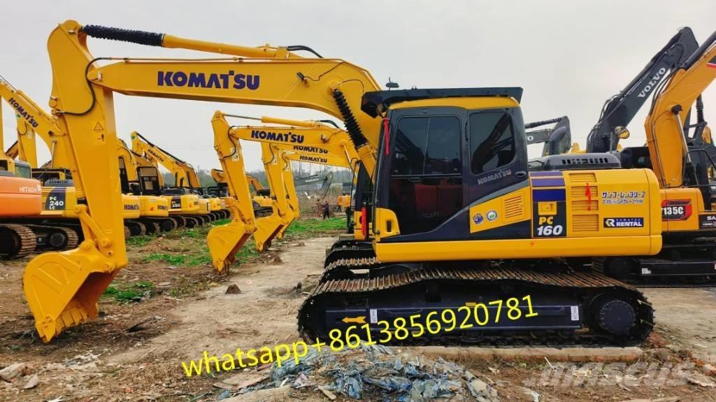 Komatsu PC 160 Rupsgraafmachines