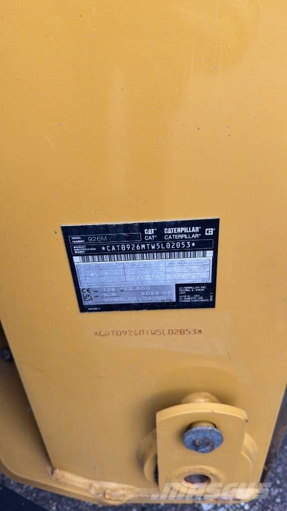 CAT 926M Wielladers