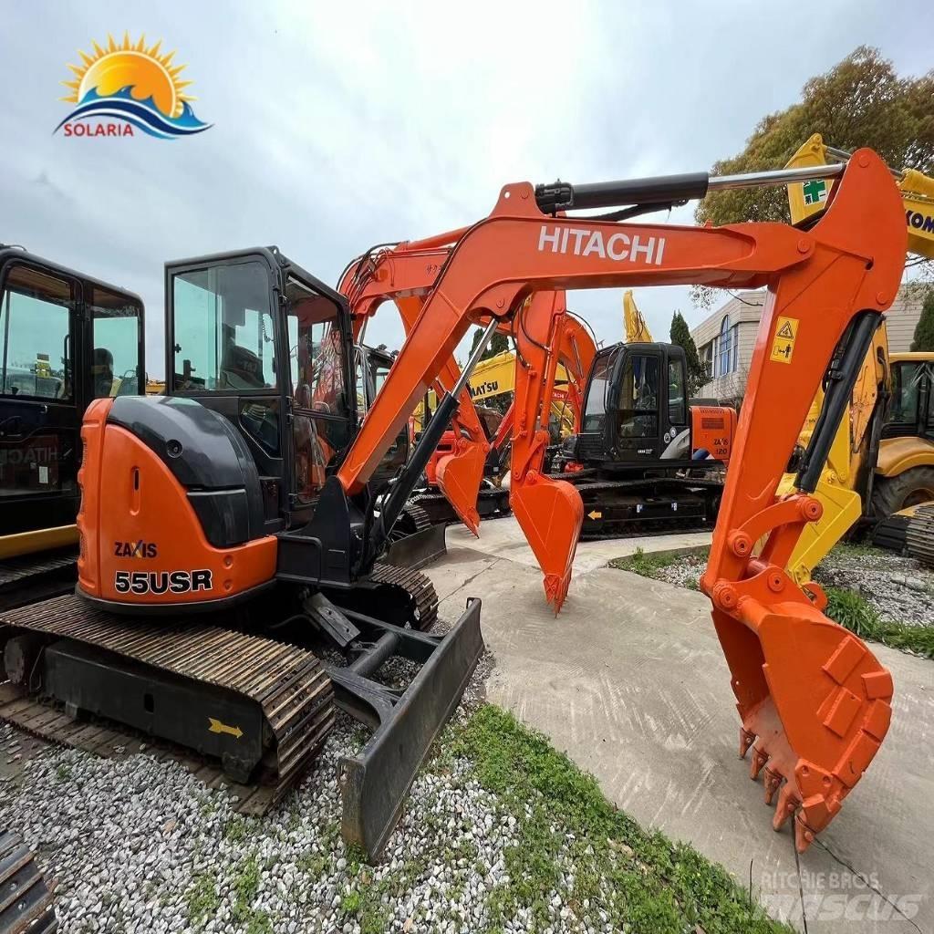 Hitachi zx55USR Minigraafmachines < 7t