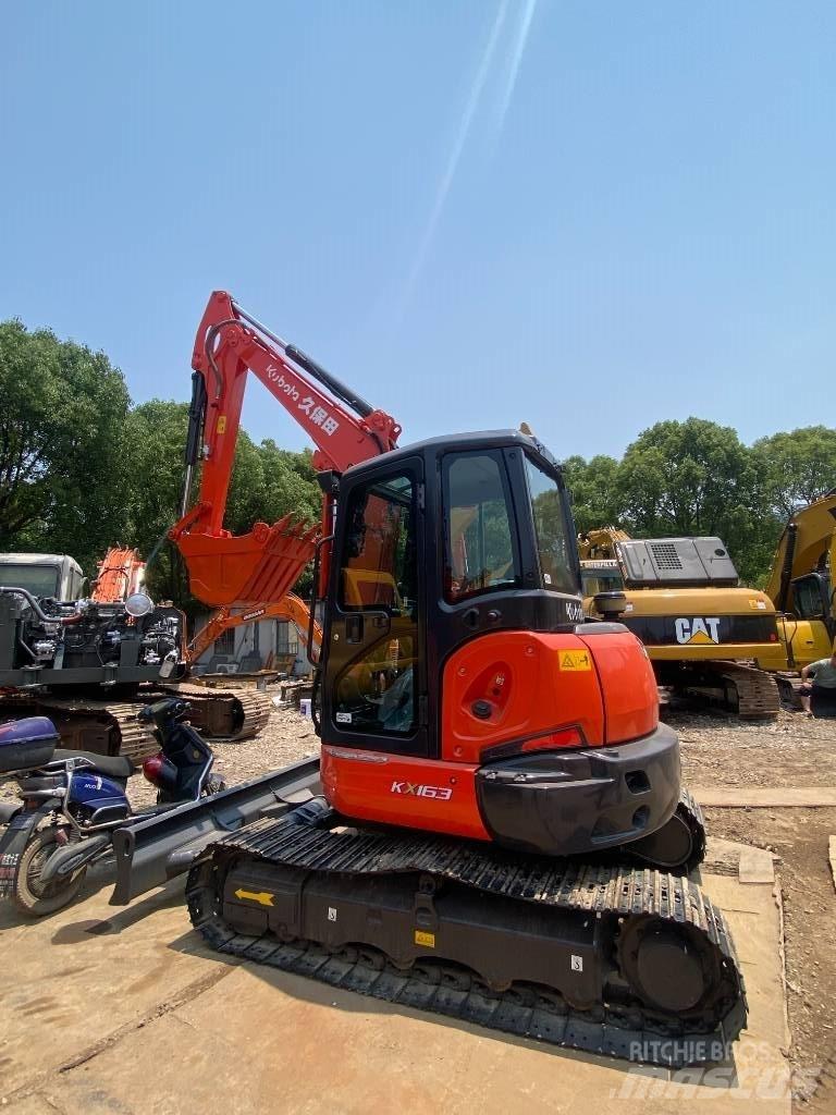 Kubota KX 163 Midigraafmachines 7t - 12t