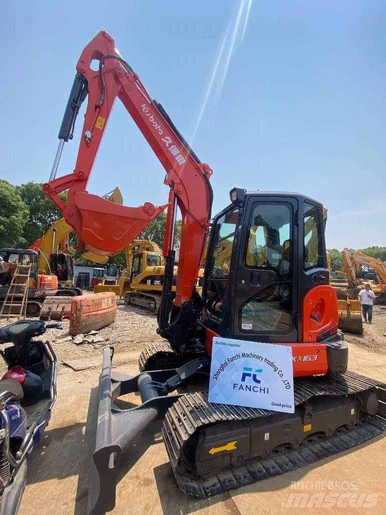 Kubota KX 163 Midigraafmachines 7t - 12t