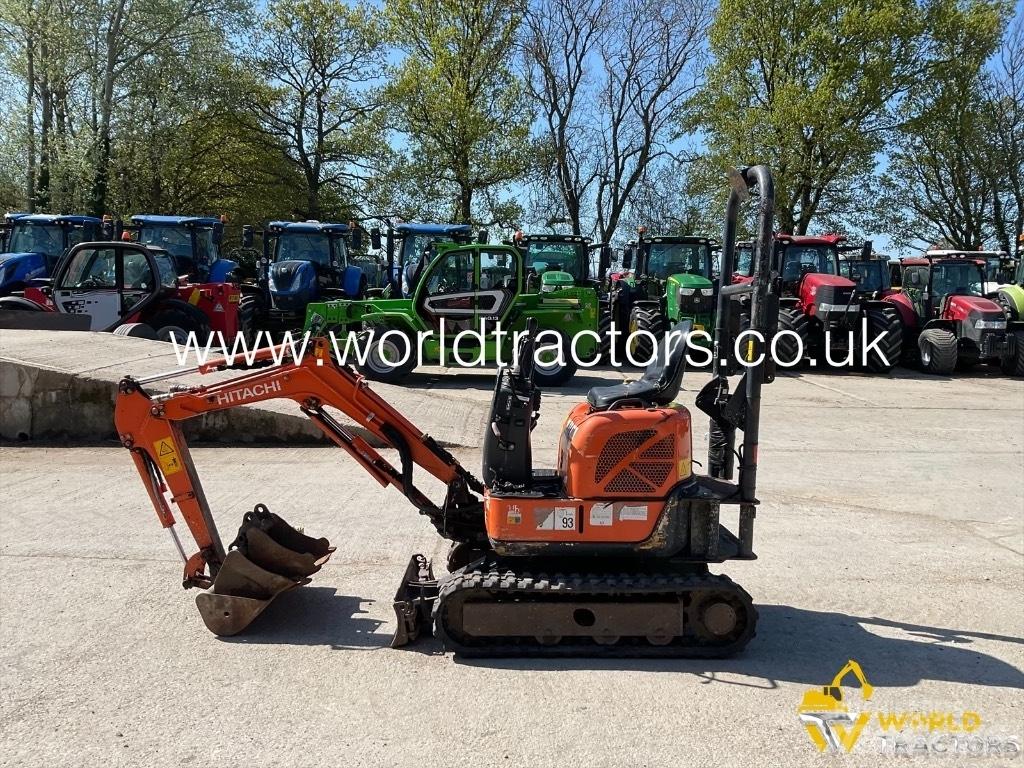 Hitachi ZX 10U Minigraafmachines < 7t