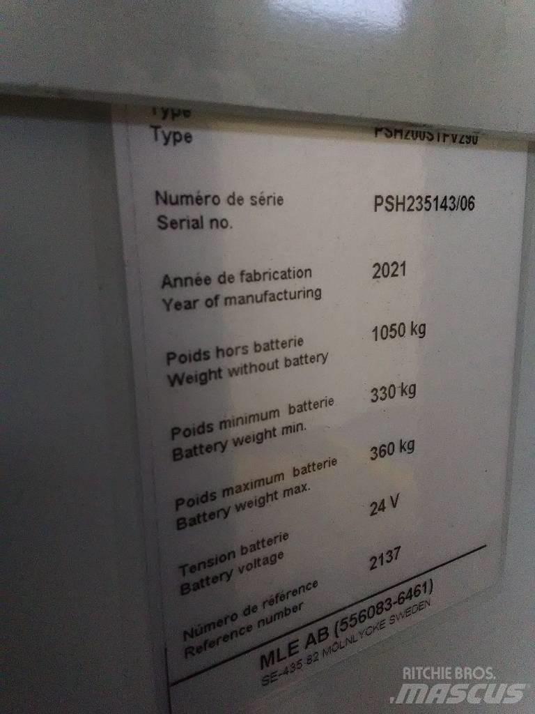 UniCarriers PSH200 Stapelaar meeloop